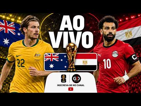 🥅 AUSTRÁLIA X EGITO | COPA DO MUNDO 2026 | 16 AVOS DE FINAL | FASE DE GRUPOS AO VIVO COM IMAGENS
