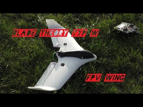 Blade Theory Typ W  FPV Wing First Flight // Tattu 4S // 2350KV // Fast RC WING Speed 150 kmh - UCAf5MMZ3doB8cHI07rEIwfA