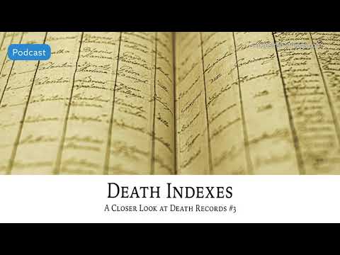 AF-533: Death Indexes: A Closer Look at Death Records #3 | Ancestral Findings Podcast