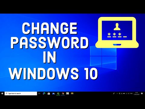 How to Change Your Windows 10 Password (2021)