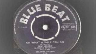 eric morris - what a smile can do - blue beat records 105 shuffle ska  1962