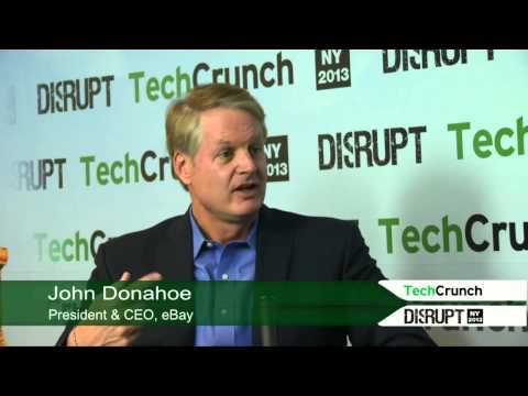 EBay CEO John Donahoe Backstage | Disrupt NY 2013 - UCCjyq_K1Xwfg8Lndy7lKMpA