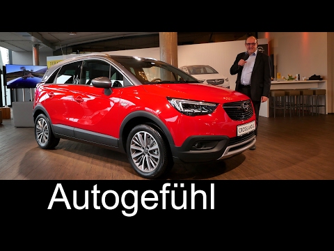 Opel / Vauxhall Crossland X premiere REVIEW exterior/interior all-new neu nouveau - Autogefuehl - UCG0__4AhnoCWRH7TPO0PQyg