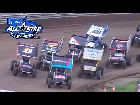HIGHLIGHTS: Tezos All Star Circuit of Champions Sprint Cars | Waynesfield Raceway Park 5.15.2022 - dirt track racing video image
