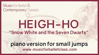 Heigh-Ho - Piano version for Small Jumps (from Walt Disney's "Snow White and the Seven Dwarfs")