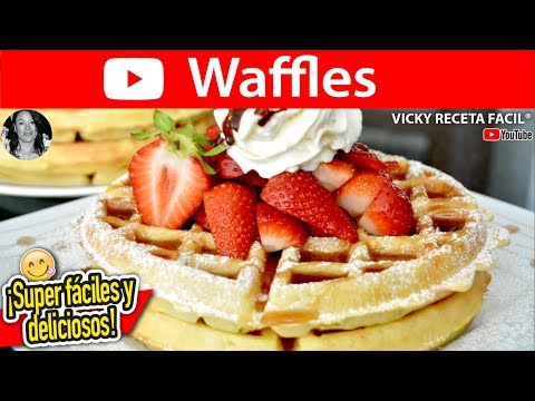 WAFFLES | Vicky Receta Facil - UCewhO42h_TIKZdntpI-v39g