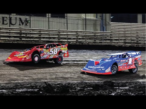 Lucas Oil Late Model Dirt Series | Feature - Thursday Prelim - #LucasLMNats | Knoxville Raceway - dirt track racing video image
