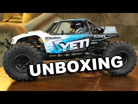 Axial Yeti 1/10th Scale Electric 4WD RTR Unboxing - TheRcSaylors - UCYWhRC3xtD_acDIZdr53huA