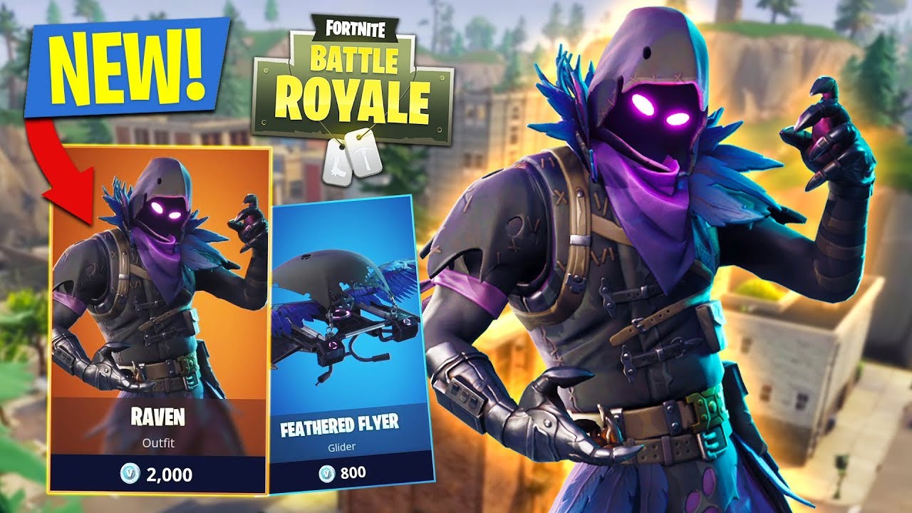 new update legendary raven skin 13 500 kills 719 wins fortnite battle royale - new raven fortnite