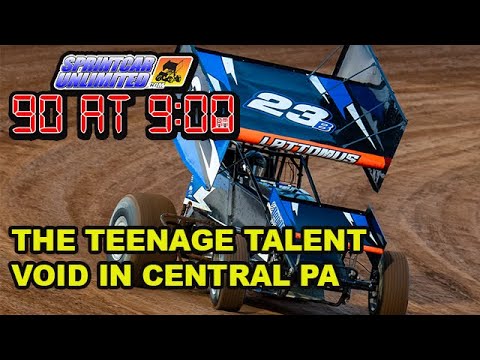 SprintCarUnlimited 90 at 9 for Thursday, December 19th: The teenage talent shortage in Central PA - dirt track racing video image