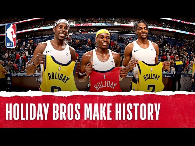 The Holiday NBA Brothers