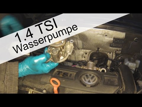 Comment remplacer la pompe à eau sur une Volkswagen Tiguan 1 4 TSI