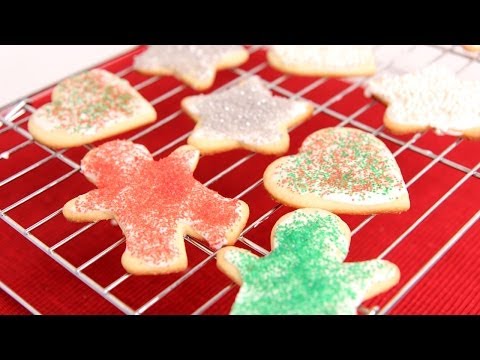 Cutout Sugar Cookie Recipe - Laura Vitale - Laura in the Kitchen Episode 688 - UCNbngWUqL2eqRw12yAwcICg