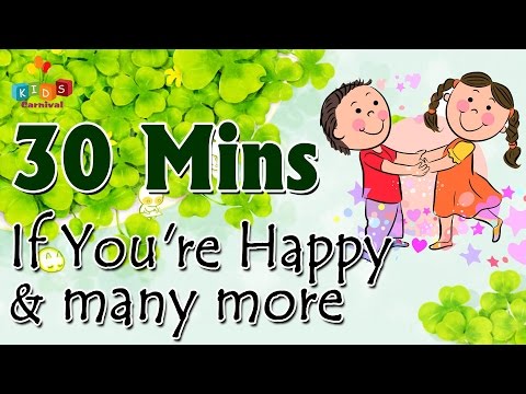 If You're Happy & More | Top 20 Most Popular Nursery Rhymes Collection | Kids Videos For Kids
