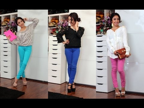 How to Style  Bright Jeans - UCo5zIpjl2OQkYatd8R0bDaw