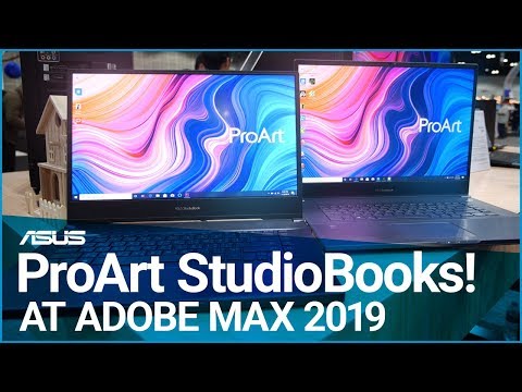 ProArt StudioBooks at Adobe MAX 2019! - UChSWQIeSsJkacsJyYjPNTFw