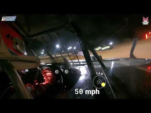 #35 John Coats - Super Stock - 10-26-2024 Springfield Raceway - In Car Camera - dirt track racing video image