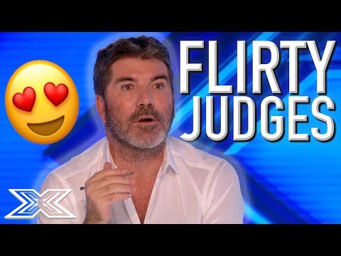 X Factor Judges Get FLIRTY With Contestants | X Factor Global - UC6my_lD3kBECBifeq0n2mdg
