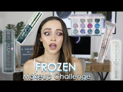 I FROZE MY MAKEUP!!!! | Full Face of Frozen Makeup....... omg - UC8v4vz_n2rys6Yxpj8LuOBA