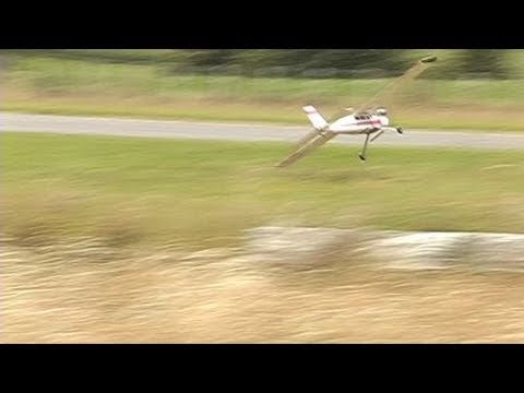 Crosswind catches RC model plane on takeoff - UCQ2sg7vS7JkxKwtZuFZzn-g