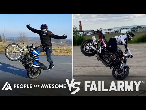 Wins & Fails on Motorcycles and More | People Are Awesome vs FailArmy - UCIJ0lLcABPdYGp7pRMGccAQ