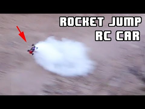 ROCKET JUMP RC CAR - 60kg thrust, 2kg car - Vertical jump 10m sand WALL (Doesn't end well) -Part 3 - UC16hCs7XeniFuoJq0hm_-EA