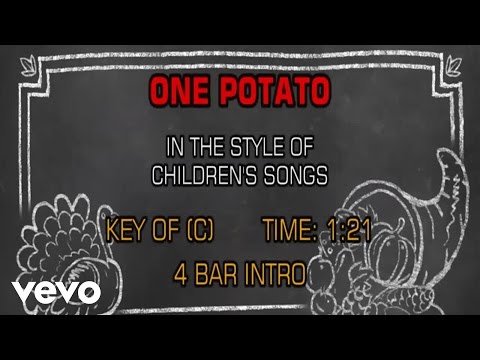 Children's Fun Songs - One Potato (Karaoke) - UCQHthJbbEt6osR39NsST13g