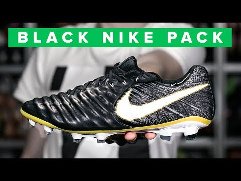 BLACK NIKE FOOTBALL BOOTS - Tiempo Legend 7 Pitch Dark - UC5SQGzkWyQSW_fe-URgq7xw