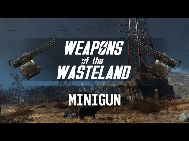 Mini Gun Mods for Fallout 4 MUST-HAVE list