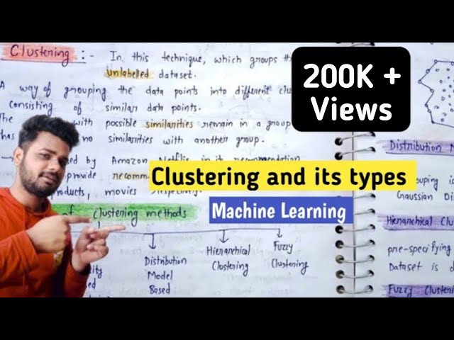 Clustering Methods in Machine Learning