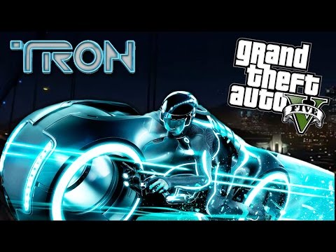 GTA 5 Mods - TRON MOD w/ TRON BIKE & NEW WEAPONS!! (GTA 5 Mods Gameplay) - UCrkfdiZ4pF3f5waQaJtjXew