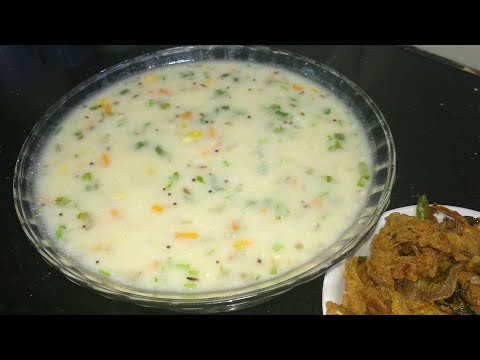 Healthy Vegetable kanji,vegetable porridge,healthy breakfast/dinner recipe from Akshayam's kitchen.
