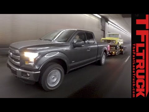 2015 Ford F-150 2.7L vs 3.5L Ike Gauntlet Tow-Off Review: Which Truck to Buy? - UCO-85LYfB61OP4SRAgpfncw