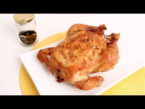 Truffle Salted Whole Roast Chicken Recipe - Laura Vitale - Laura in the Kitchen Episode 701 - UCNbngWUqL2eqRw12yAwcICg