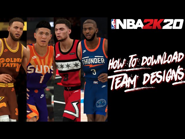How to Upload Team Designs in NBA 2K20
