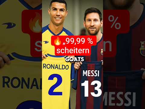 🔥"99.99% fail ❌ YOU can stop Ronaldo's and Messi's numbers on jerseys👀🤯#ronaldo #messi