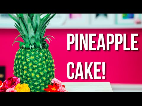 How To Make A PINEAPPLE CAKE! Pineapple Infused Vanilla Cakes with PINEAPPLE BUTTERCREAM! - UCvM1hVcRJmVWDtATYarC0KA