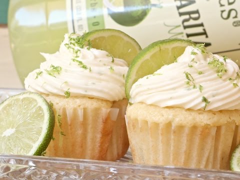 Margarita Cupcakes + Tequila Lime Frosting - UCubwl8dqXbXc-rYE8MOSUnQ