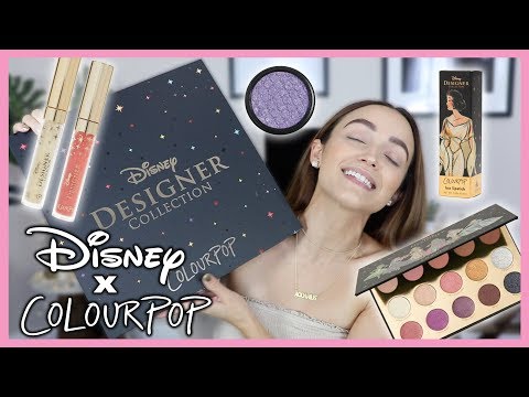 COLOURPOP DISNEY DESIGNER COLLECTION | LIP SWATCHES + REVIEW - UC8v4vz_n2rys6Yxpj8LuOBA