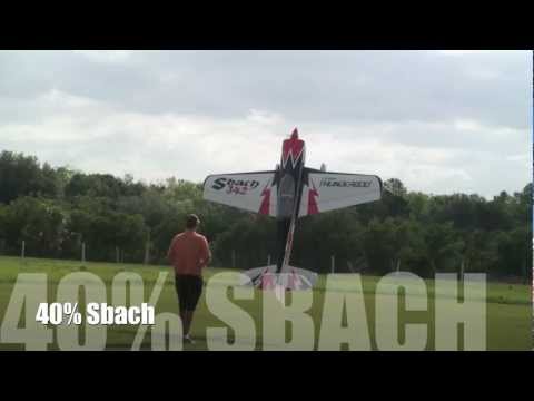 Michael Wargo test Flies The Pilot RC 40% Sbach with Smoke System - UC2r4QhopysfatIC69--OwpA