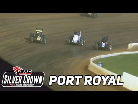 HIGHLIGHTS: USAC Silver Crown National Championship | Port Royal Speedway | June 17, 2023 - dirt track racing video image