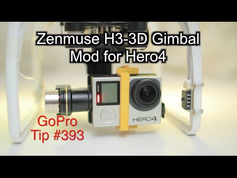 Zenmuse H3-3D Gimbal Mod For Hero4 - GoPro Tip #393 - UCTs-d2DgyuJVRICivxe2Ktg