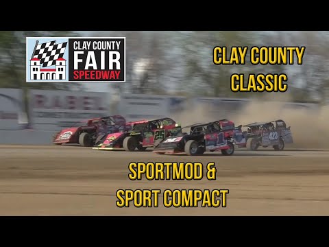 Clay County Classic | Sportmod &amp; Sport Compact | Clay County Speedway | 5-4-2025 - dirt track racing video image
