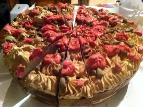 Making A Vanilla Hazelnut Soap Cake