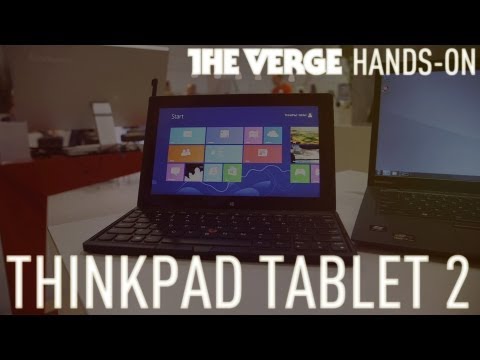 Lenovo ThinkPad Tablet 2 hands-on demo - UCddiUEpeqJcYeBxX1IVBKvQ