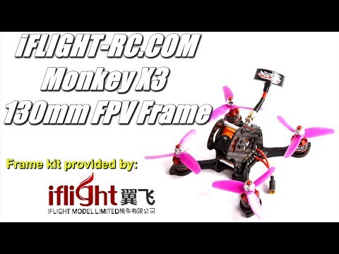 iFlight Monkey X3 130mm FPV Quadcopter Frame Overview - UCV57o-UZ3ny_pn5uZTOO5oQ