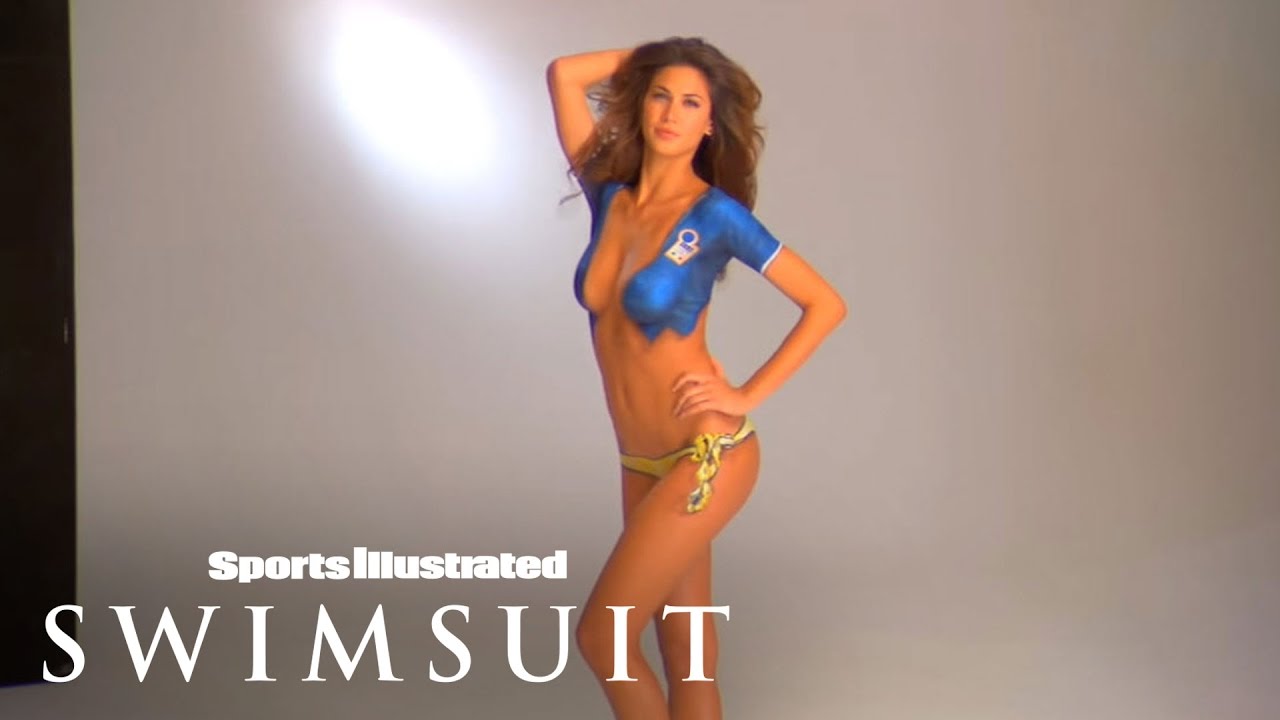 Melissa Satta Body Painting 2010 | Sports Illustrated Swimsuit