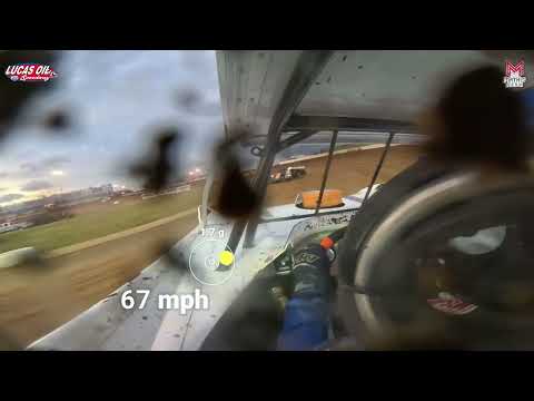 #4W Tyler Wolff  - Super Late Model - 7-11-2025 Lucas Oil Speedway - In Car Camera - dirt track racing video image