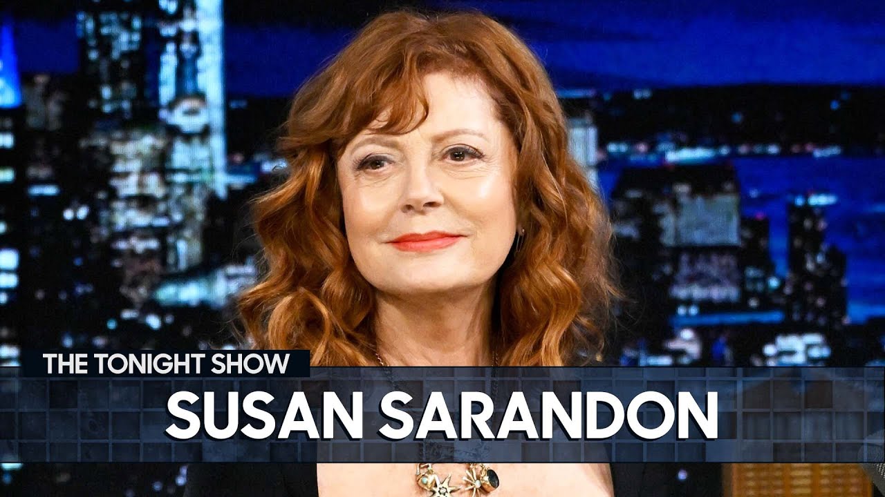 Susan Sarandon on the Iconic Simpsons Jacket She’s Been Wearing Since 1995 | The Tonight Show