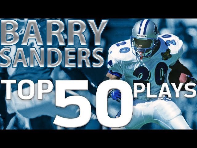 How Long Did Barry Sanders Play In The NFL?